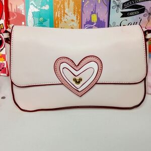 Disney Pink Leather Mickey Mouse Bag